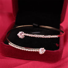 Load image into Gallery viewer, Zircon Hearts Crystal Angel Wings Bracelet
