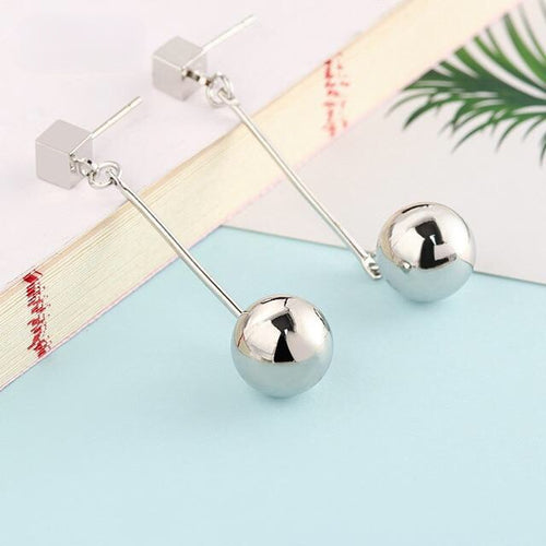 Fashion Ball Drop Earrings