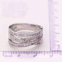 Load image into Gallery viewer, 925 Sterling Silver HQ Zircon Ring
