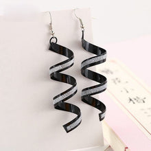 Load image into Gallery viewer, Fashion Spiral Drop Earrings - 3 Colors