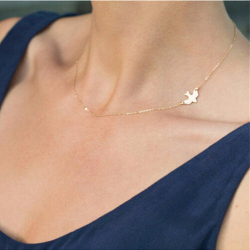 Trendy Minimalist Clavicle Bird Pendant Necklace - New Addition