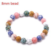 Load image into Gallery viewer, Galaxy Solar System Bracelet - Nine Planets Natural Stone