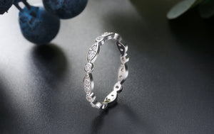925 Sterling Silver Classic CZ Ring