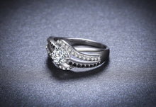 Load image into Gallery viewer, Genuine 925 Sterling Silver CZ 3.5G Rings
