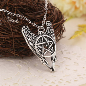 Hot Necklace Charms Star Angle Long Chain Necklace