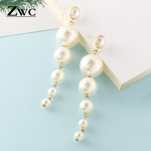 Fashion Pearl Drop Earrings