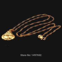 Load image into Gallery viewer, Buddha 18K Gold Plated Pendant