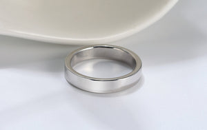925 Sterling Silver Couple His/Her Rings