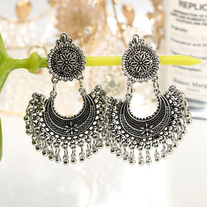 Bollywood Dangle Indian Jhumka Tassel Ethnic Earrings