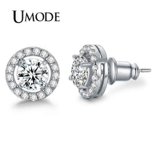 Load image into Gallery viewer, Zircon Stud Earrings Set- Top Quality CZ 0.75 Ct AAA+