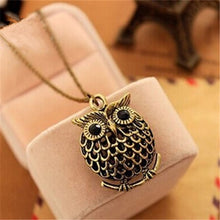 Load image into Gallery viewer, Hot Necklace Charms Owl Long Chain Necklace