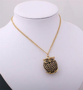 Hot Necklace Charms Owl Long Chain Necklace