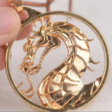Load image into Gallery viewer, Hot Necklace Charms Dragon Face Long Chain Necklace