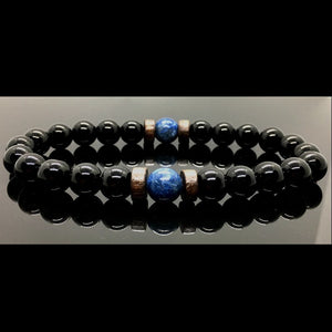 Tibetan Buddha Lava Stone Diffuser Bracelets – Unisex Natural Moonstone Bead