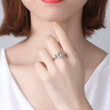 Load image into Gallery viewer, 925 Sterling Silver Naughty Mouse Long Tail Rings
