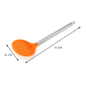 Silicone Non-stick Cooking Utensils - Heat-resistant Kitchenware 3pcs Kit