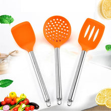 Load image into Gallery viewer, Silicone Non-stick Cooking Utensils - Heat-resistant Kitchenware 3pcs Kit