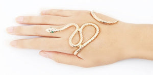 Cleopatra Opened Spiral Snake Bracelet - 3 colors