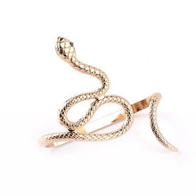 Load image into Gallery viewer, Cleopatra Opened Spiral Snake Bracelet - 3 colors