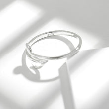 Load image into Gallery viewer, 925 Sterling Silver Musical Note Open Ring