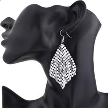 Load image into Gallery viewer, 7 Color – Shiny Sequin Dangle Earrings - New Design