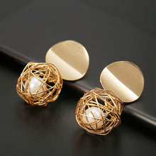 Load image into Gallery viewer, Classic with Twist Stud Earrings