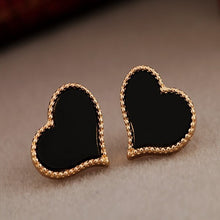 Load image into Gallery viewer, Lady Love Heart Stud Earrings