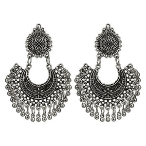 Bollywood Dangle Indian Jhumka Tassel Ethnic Earrings