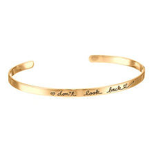 Load image into Gallery viewer, Don’t Look Back - Cuff Bangle