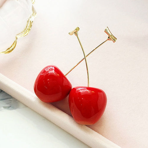 Red Cherry Earrings